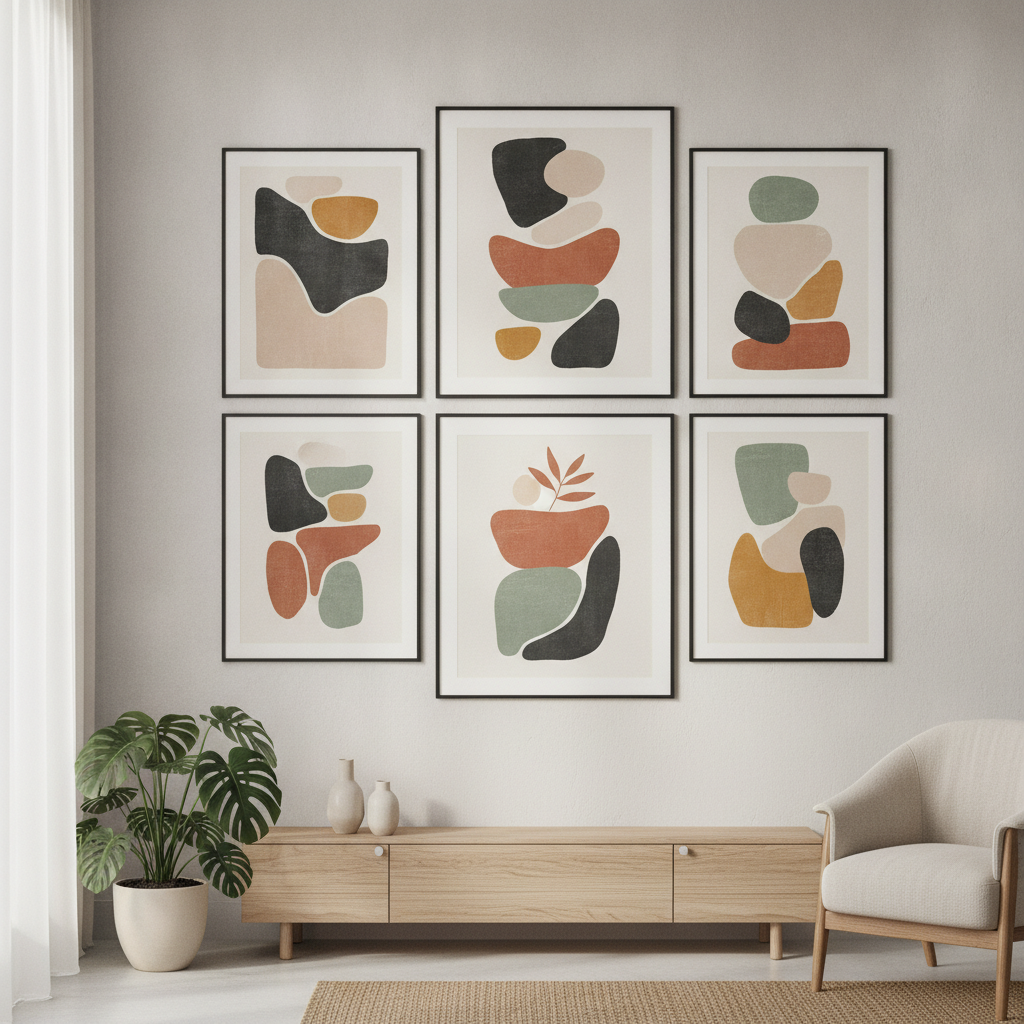 Curated Digital Wall Art Set — Instant Download Printable Home Decor