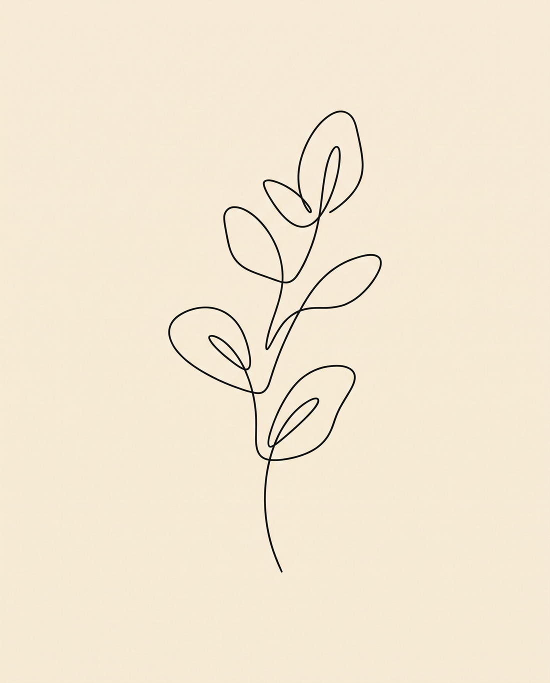 Minimalist Line-Art Poster Set — Stretched Canvas Set of 3 | Printable Wall Art | Digital Download Available
