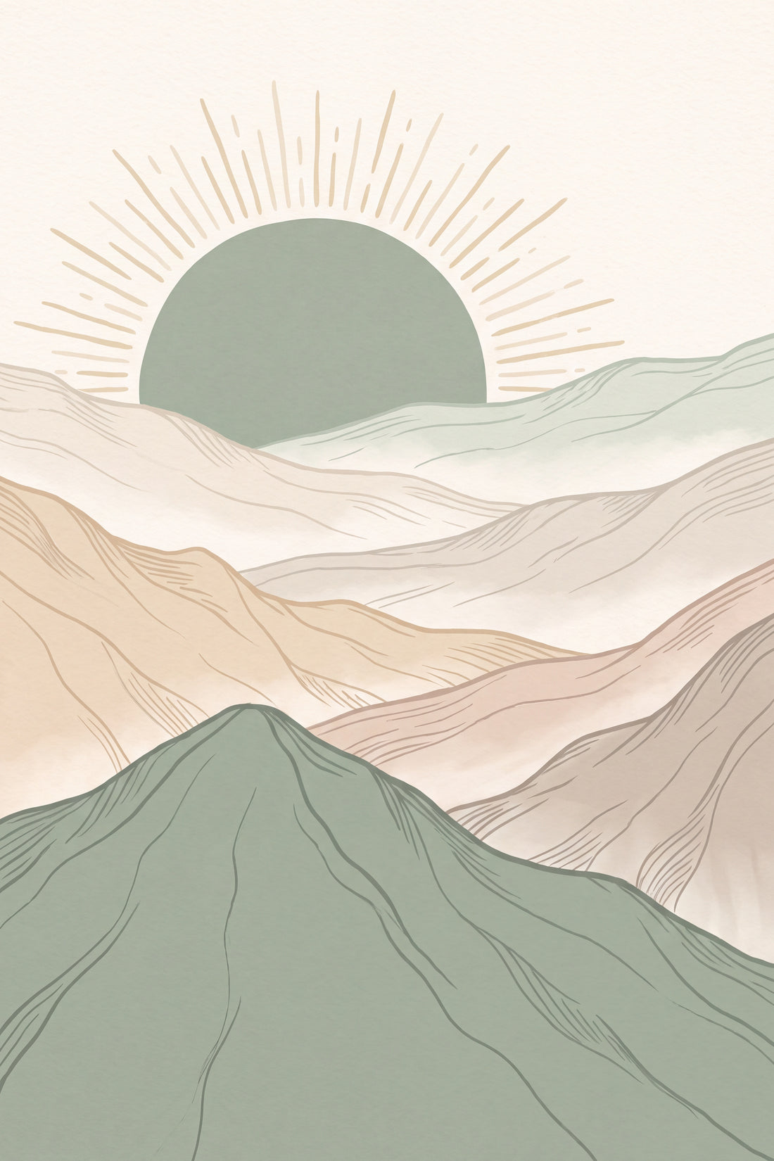 flat-art view