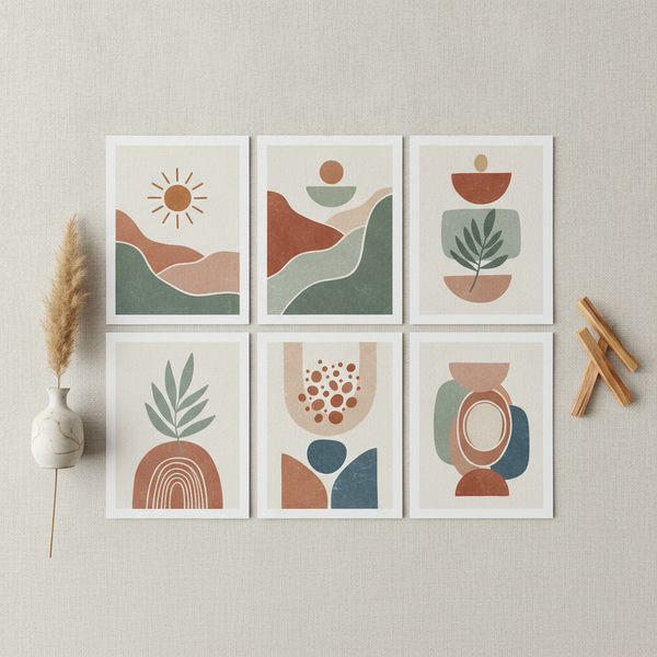 Curated Digital Wall Art Set — Instant Download Printable Home Decor