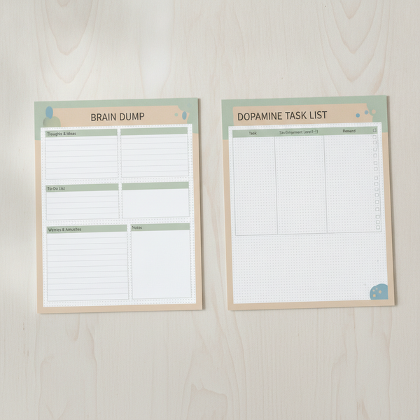 ADHD-Friendly Daily Reset Planner — Printable Focus & Executive Function Planner (Instant Download)